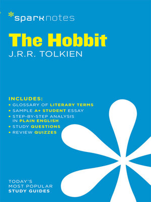 cover image of The Hobbit SparkNotes Literature Guide